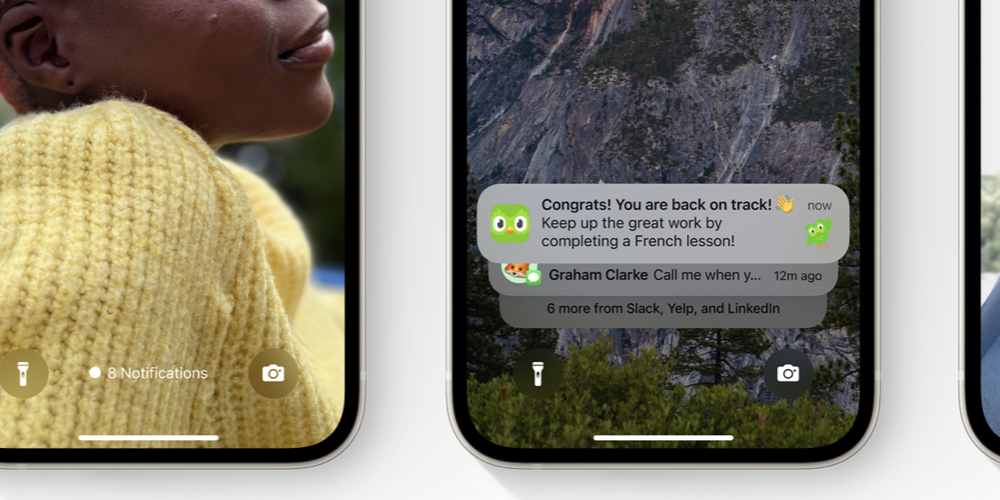 iOS 16 låseskærm