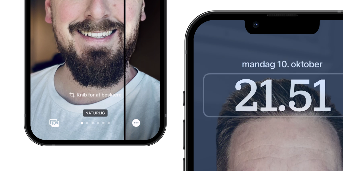iOS 16 låseskærm