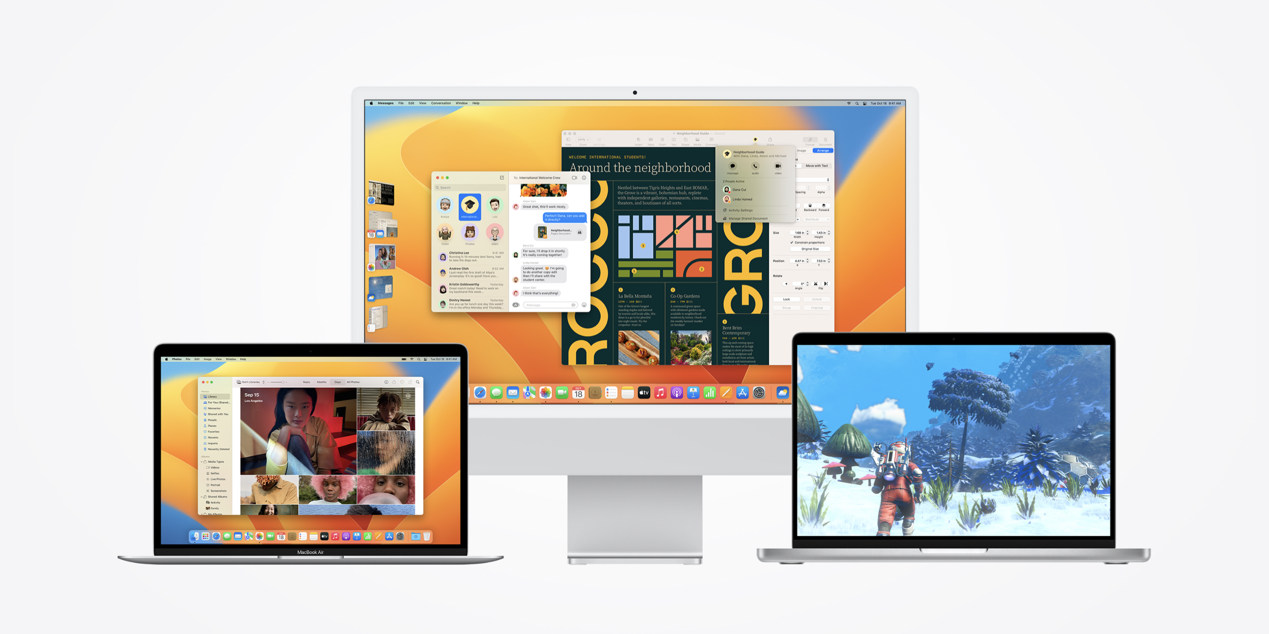 macOS Ventura opdatering