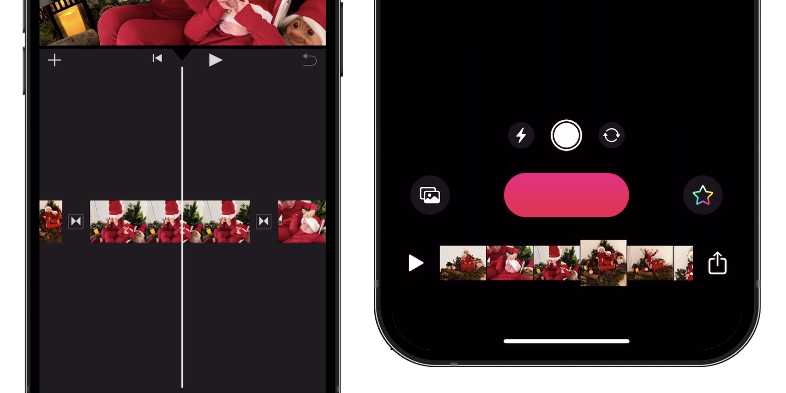 iMovie Clips iPhone hjemmevideo