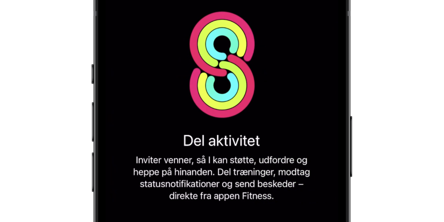 Del aktivitet Apple Watch